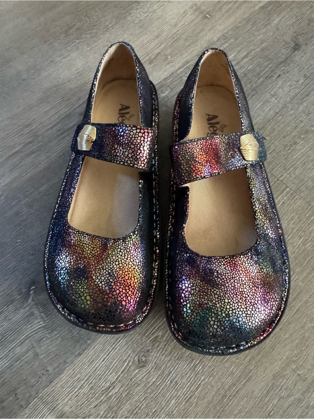 Alegria Paloma Rainbow Mary Jane